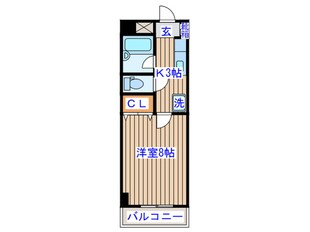 ハイライズ泉中央の物件間取画像